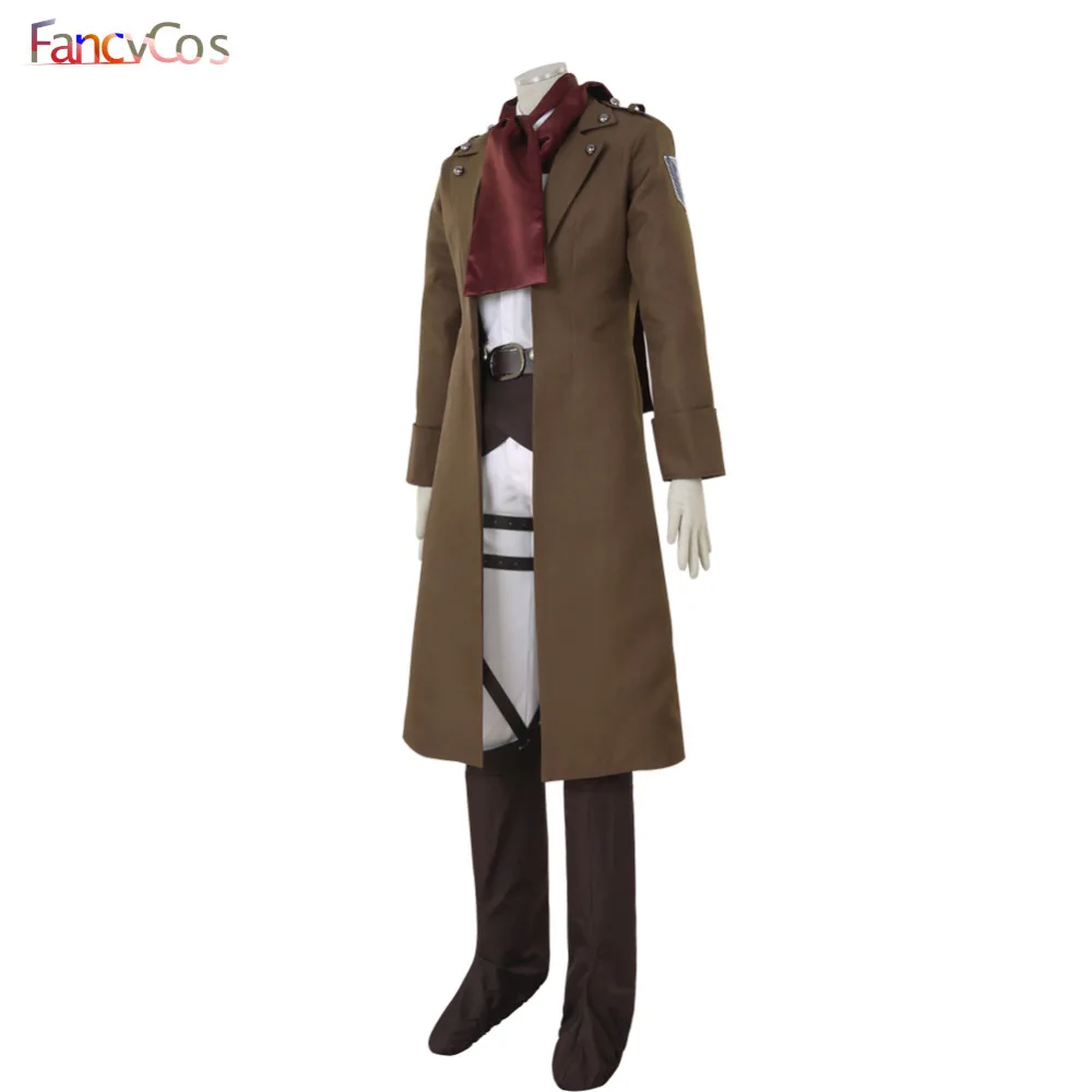 Кожаный костюм для косплея из игры атака на Титанов | Тематическая одежда и