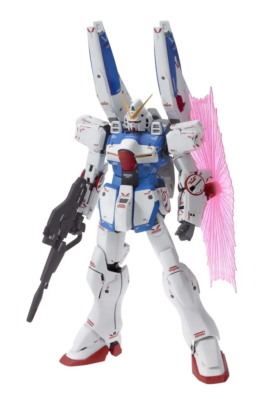Bandai Gundam 1/100 мг V DASH GUNDAM VER. Мобильный костюм KA сборные модели наборы аниме фигурки