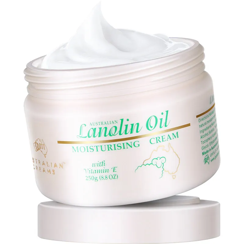 

Australia GM Lanolin Oil Day Vitamin E Moisturizing Nourishing Face Body Day Cream for Healthy Soft Hydrated Wrinkle Free Skin