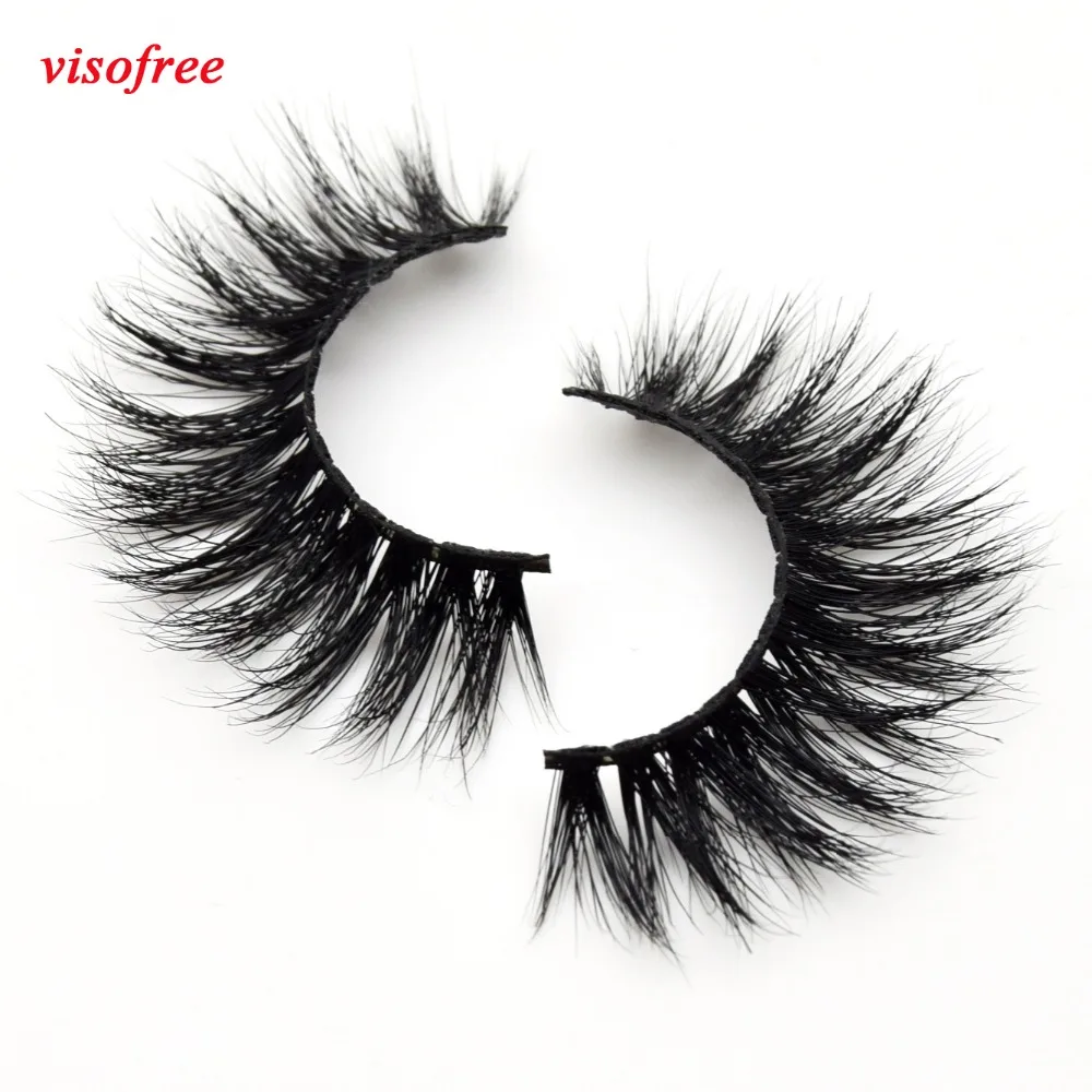 Ресницы visofree 3D норковые ресницы большой объем ручной работы накладные полная