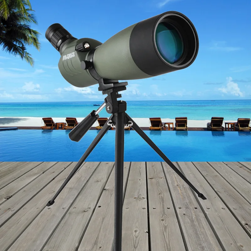 Monocular Astronomical Telescope 25-75x70 Astronomic Professional Zoom Waterproof Binoculars for Hunting High Power Tourism Sale |