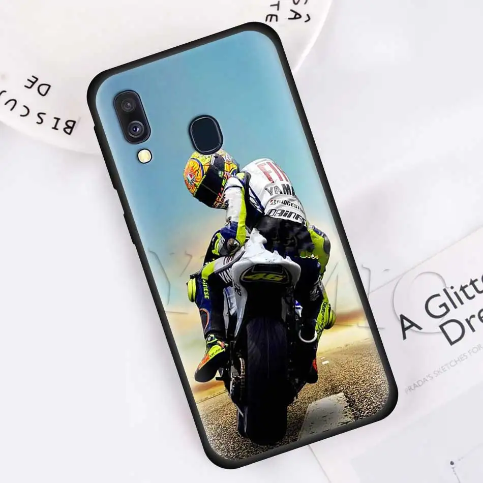 Moto крест moto rcycle Спорт на открытом воздухе силиконовый мягкий чехол для samsung Galaxy A50 A40 A70 A30 A20 A80 A6 A7 A8 плюс A9 черный чехол Чехол