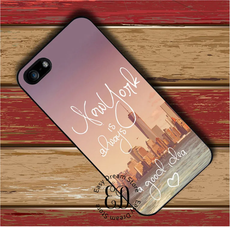 Чехол New York is always a good idea для iphone 11 12 pro X XR XS Max 6 7 8 plus Samsung S10 S20 s8 s9 note 9 10|case for iphone|case acase |
