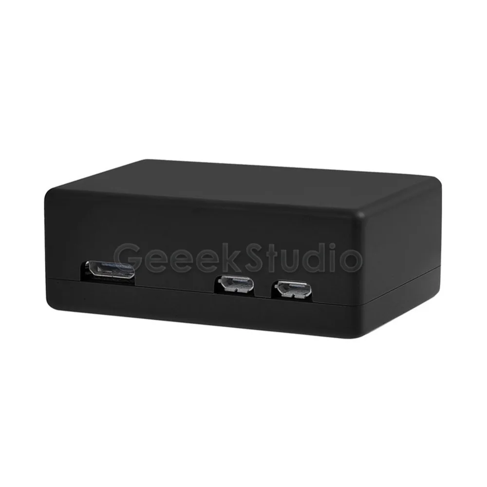 Черный корпус корпуса КОРПУСА комплект с радиатором USB кабелем мини HDMI адаптером