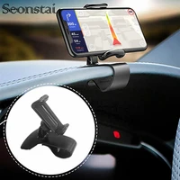 universal car phone holder for iphone xs xr gps hud dashboard mount car holder for phone in car mobile phone holder clip stand