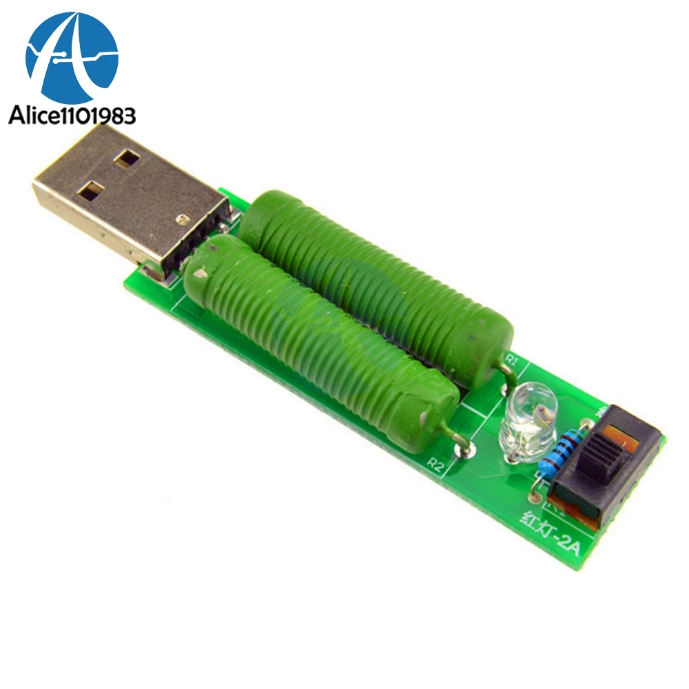 USB Сопротивление нагрузке Силовые резисторы Мобильная мощность старения плата