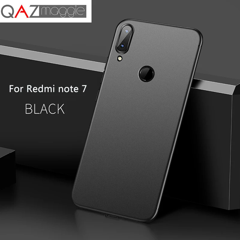 Чехол для Xiaomi Redmi Note 7 Pro Ультратонкий матовый чехол из ТПУ 0 6 мм телефона 7S Note7