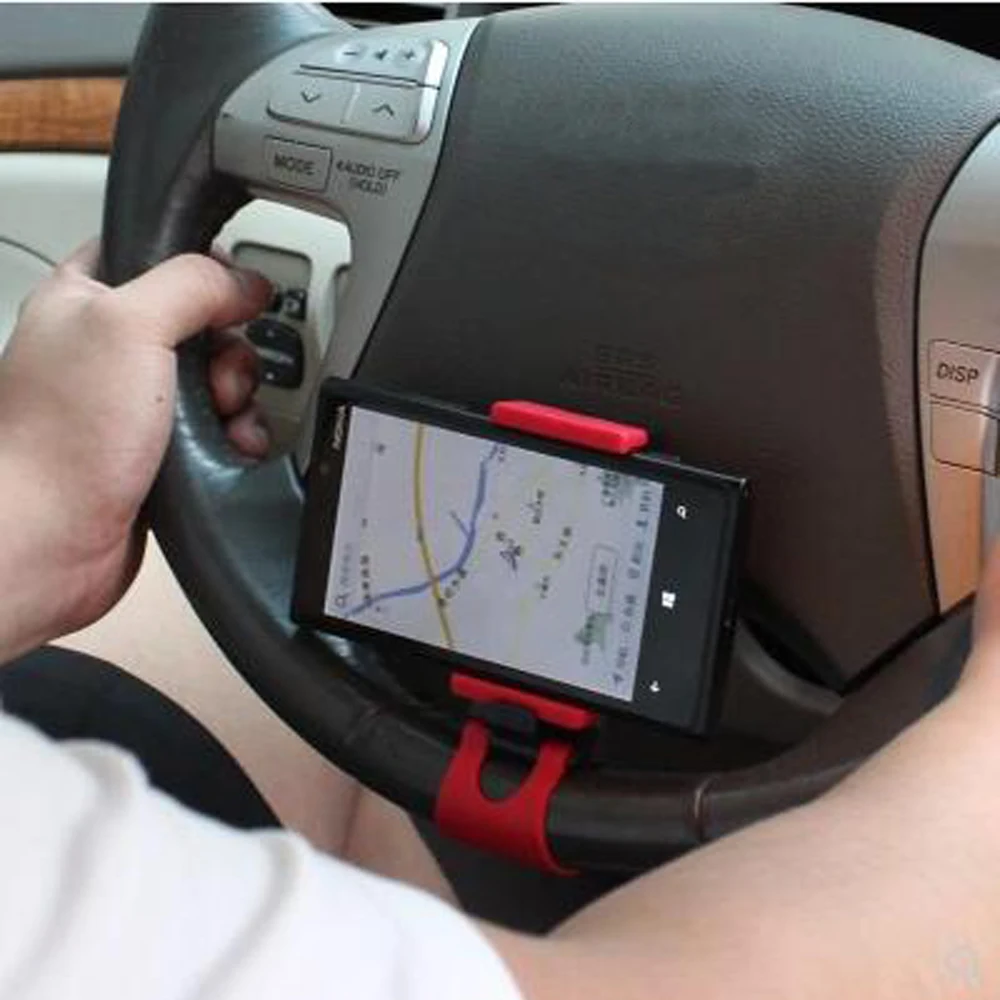 Автомобильный держатель для телефона на руль Toyota Camry Corolla RAV4 Highlander/Land Cruiser/PRADO Vios