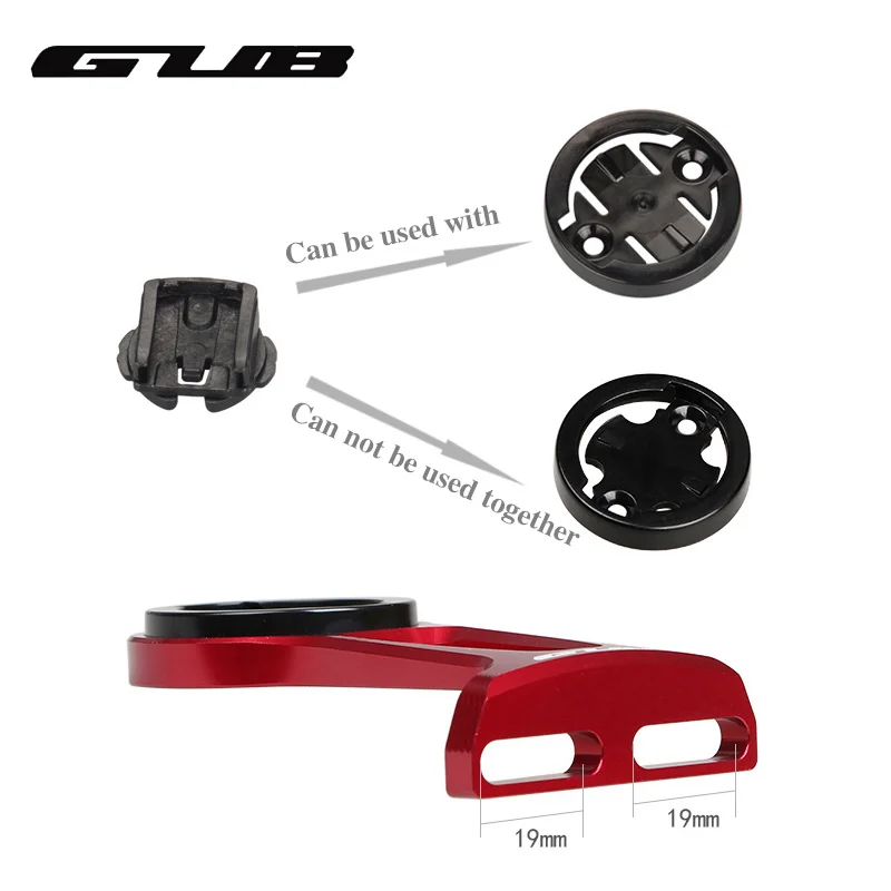 GUB Aluminum Bicycle Computer Mount For Garmin Cateye Bryton Edge Stem Mounting Accessory Bike GPS Computers Extension Holder | Спорт и