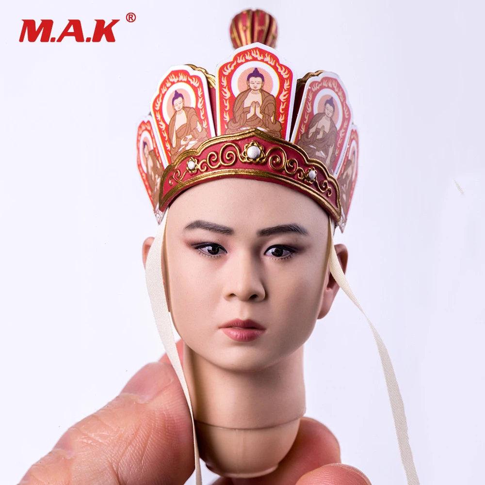 Модель мужской головы сделай сам игрушки в масштабе 1:6 Путешествие на Запад Тан