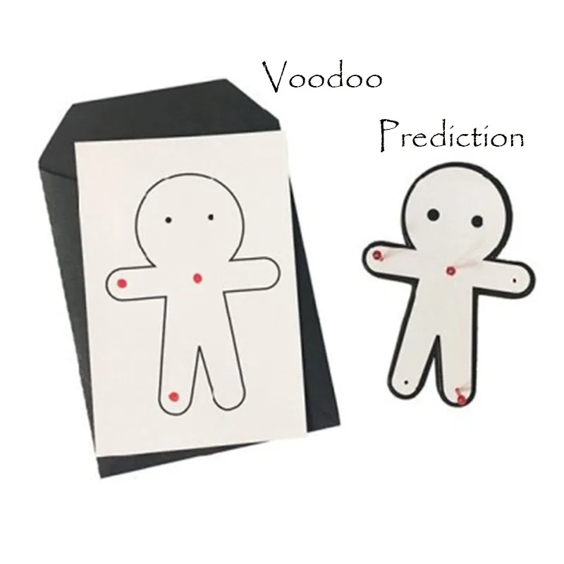 Voodoo предсказания магические трюки выберите Pins Place Magic Close Up Street Bar Gimmick Prop Иллюзия