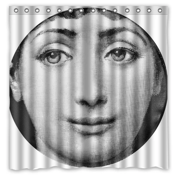 5 Rosenthal Piero fornasetti декоративные Душ Шторы Водонепроницаемый полиэстер ткань Ванная комната Шторы s персонализированные занавеска для ванной - Цвет: 5