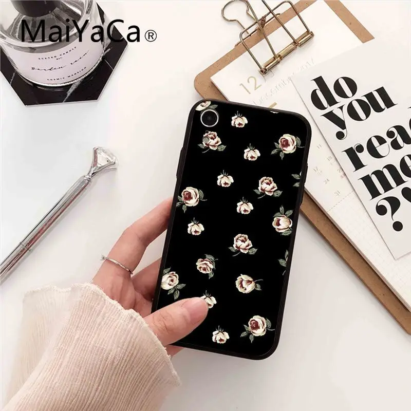 Maiyaca искусство красивый Fondos цветы красочный симпатичный чехол для телефона iPhone 5