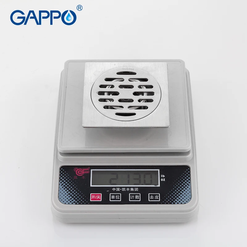 Сливная сетка GAPPO из нержавеющей стали для душа защита от запаха напольное сито