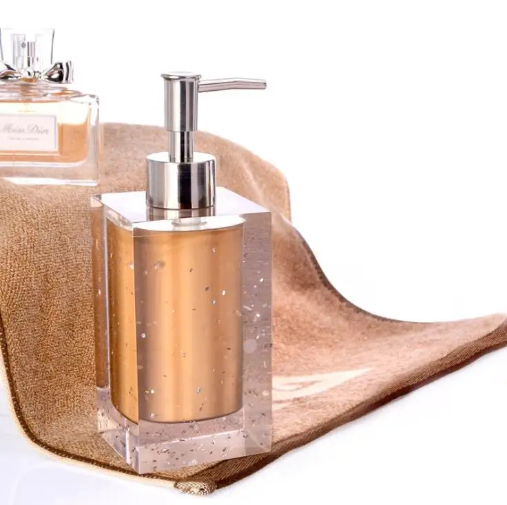 Креативная Европейская смола бутылка для лосьона дезинфицирующая рук домашний