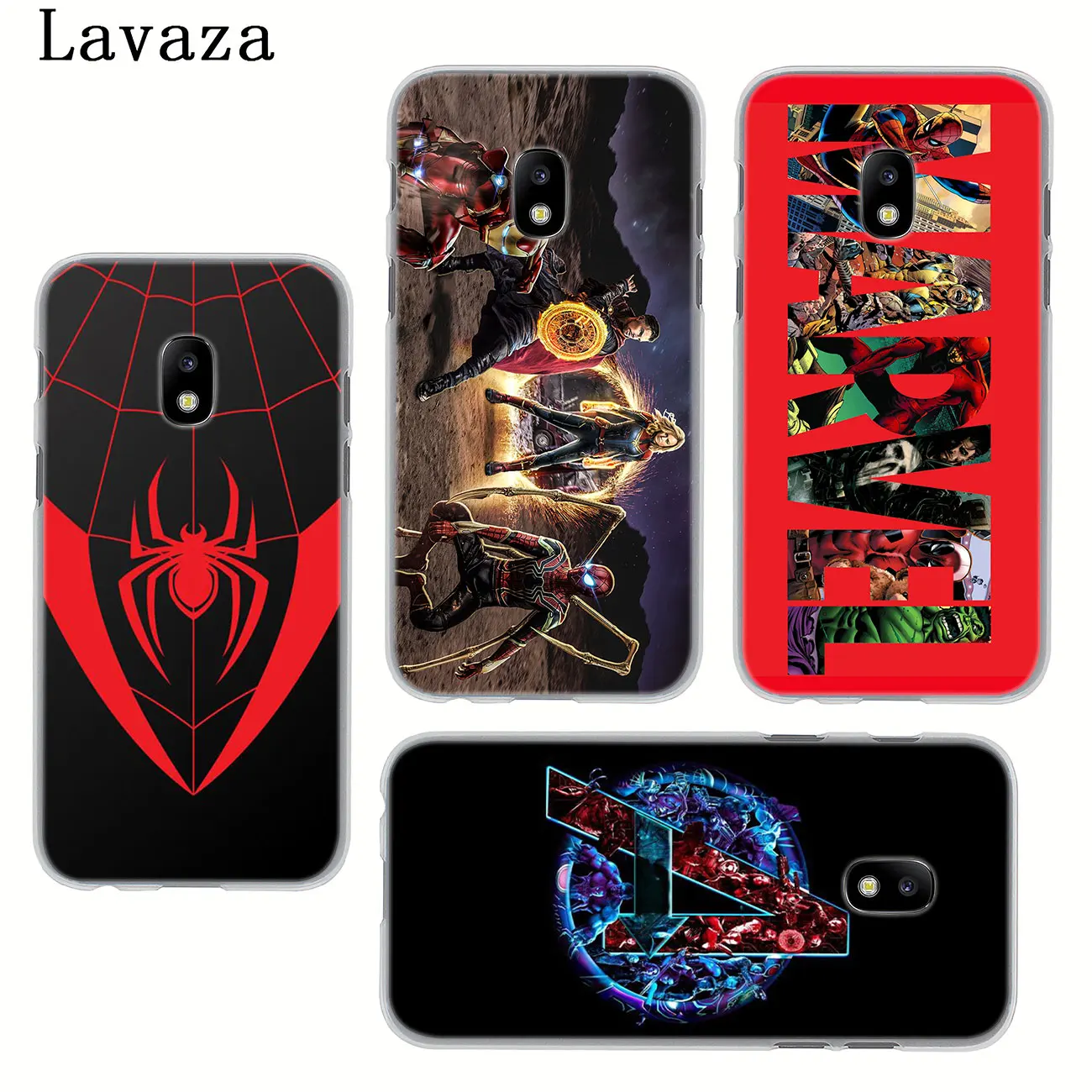 Lavaza Marvel Мстители Endgame Thanos супергерой чехол для Samsung Galaxy J8 J7 Duo J6 J5 J4 Plus 2018 2017 2016 J2 J3