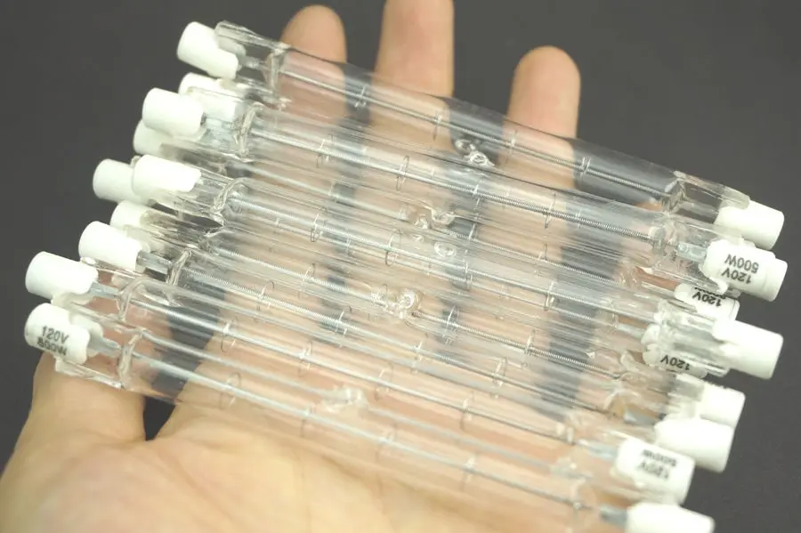 2 шт./лот галогенная лампа 120В 500 Вт J Тип T3 R7S J118 118 мм|bulb 500w|bulb t3bulbs r7s |