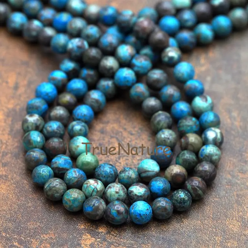 Fashion Tiny Beads Round Ocean Jaspers Stone Jewelry Loose Full Strands In 8 mm BE6284 | Украшения и аксессуары