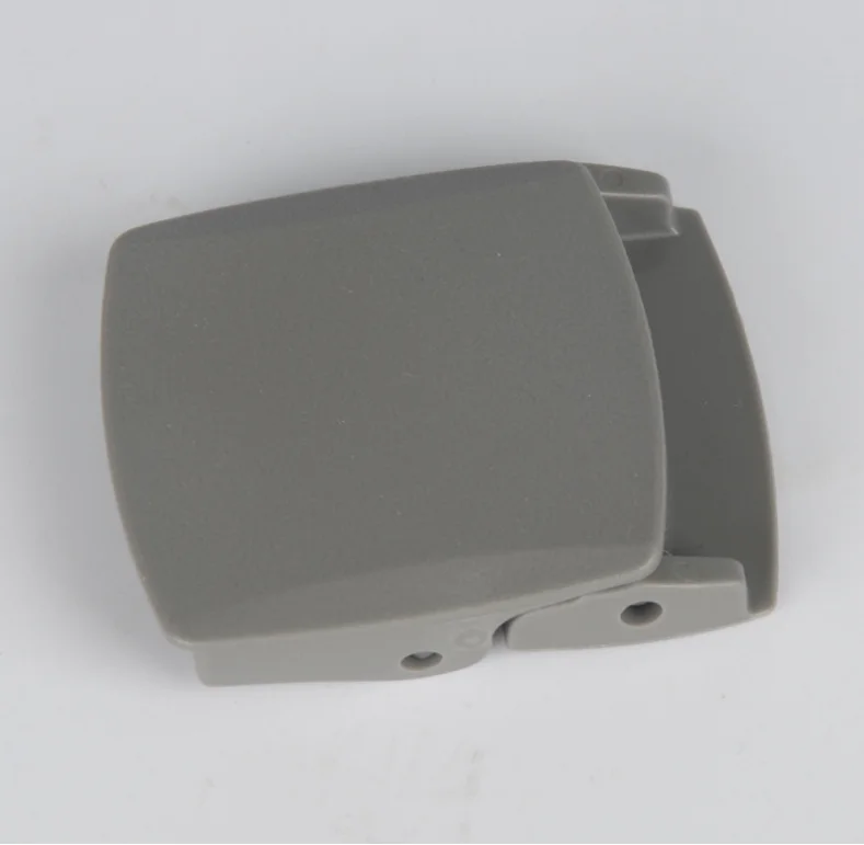 gray 2PC Настоящий мужской ремень с пряжкой на голову, ремень для отдыха, бизнес аксессуары, автоматическая Ширина 3,5 см, роскошная модная пластиковая пряжка - Цвет: gray 2PC