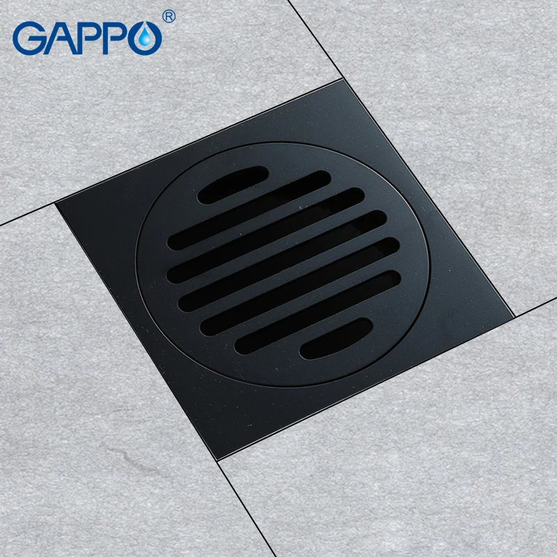 

Слив GAPPO, квадратный слив с защитой от запаха, слив для ванной, туалета, душа, сливной фильтр для ванной, Сливная крышка для душа