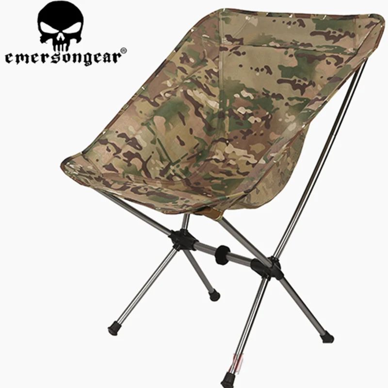 EMERSONGEAR складной тактический стул уличный ультра-светильник портативный
