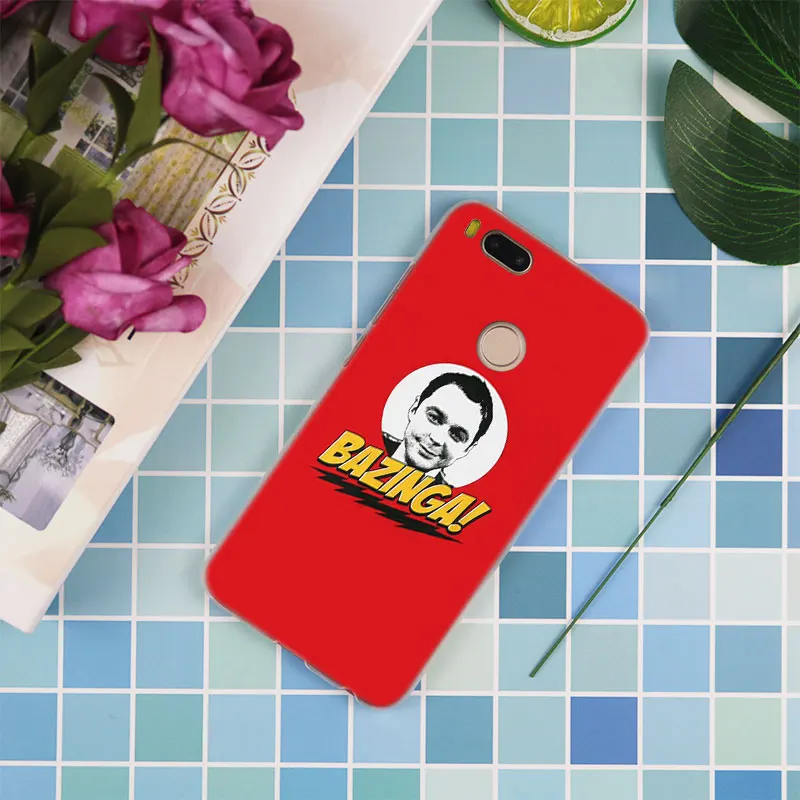 Чехол для тв-шоу MLLSE Bazinga с теорией большого взрыва Xiaomi Mi Play Pocophone F1 8 A1 A2 Lite 6 6Plus Mix 3 2