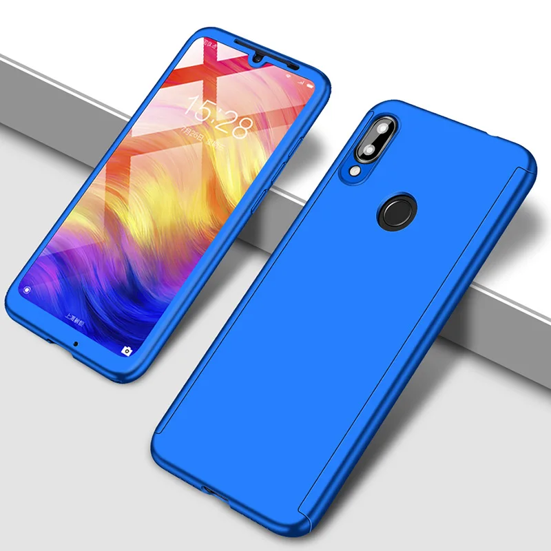 Синий 360 полный защитный чехол для телефона для huawei Honor 20i 10i 9 Lite 10 8x Max чехол для Honor 20 Pro Mate 9 8 8C 8A 8S V20 V10 V9 Play чехол - Цвет: Синий