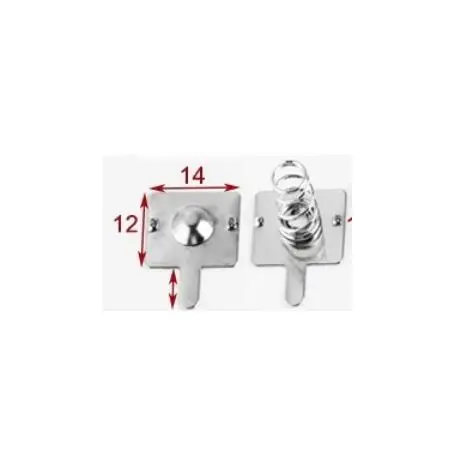 200 шт. № 5 батарейный отсек пружинная деталь батарейного отсека универсальная
