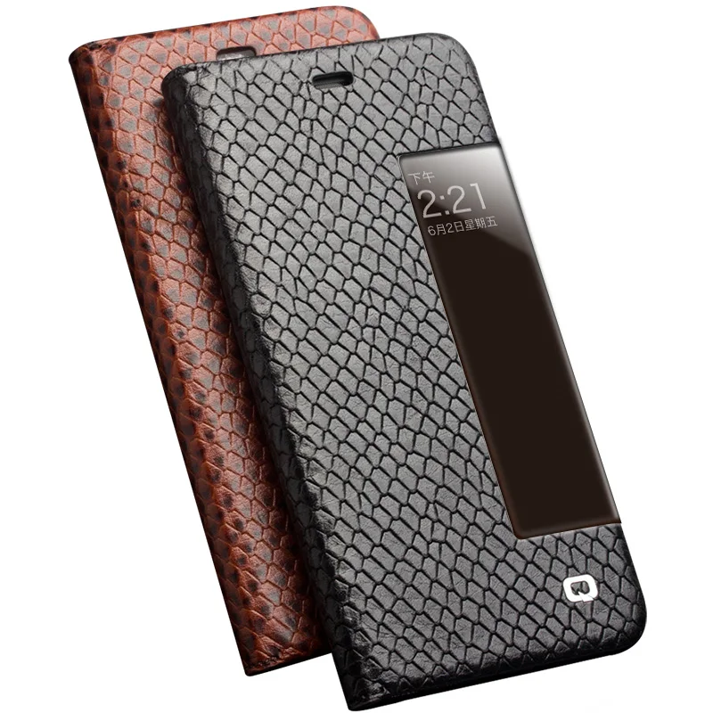

Чехол-книжка QIALINO для Huawei Mate 10, кожа, ультратонкий