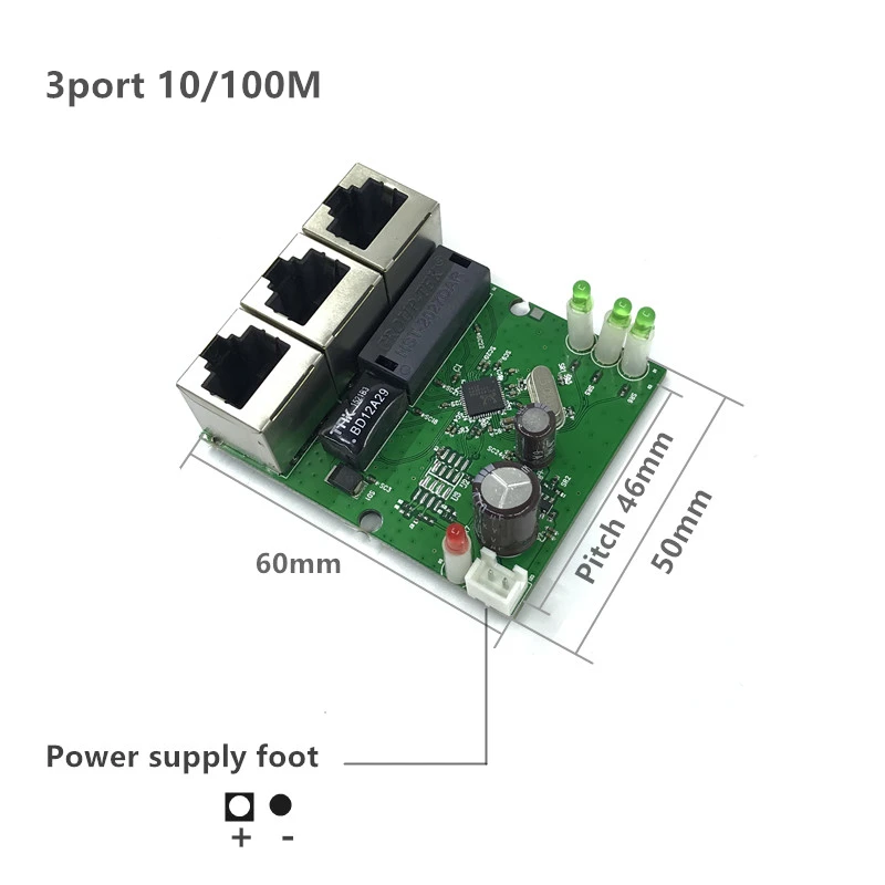 Новинка от производителя 8-портовый гигабитный коммутатор настольный RJ45 Ethernet 10/100