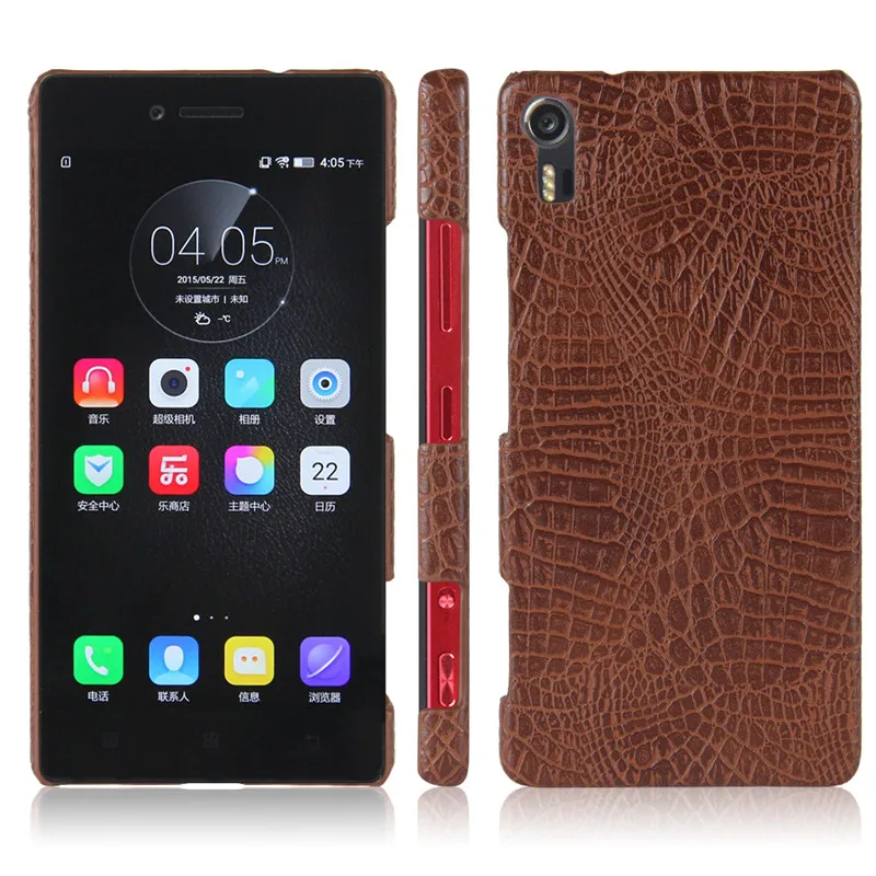 Чехол для Lenovo Vibe Shot Z90 Z90a40 винтажный жесткий чехол из искусственной кожи под