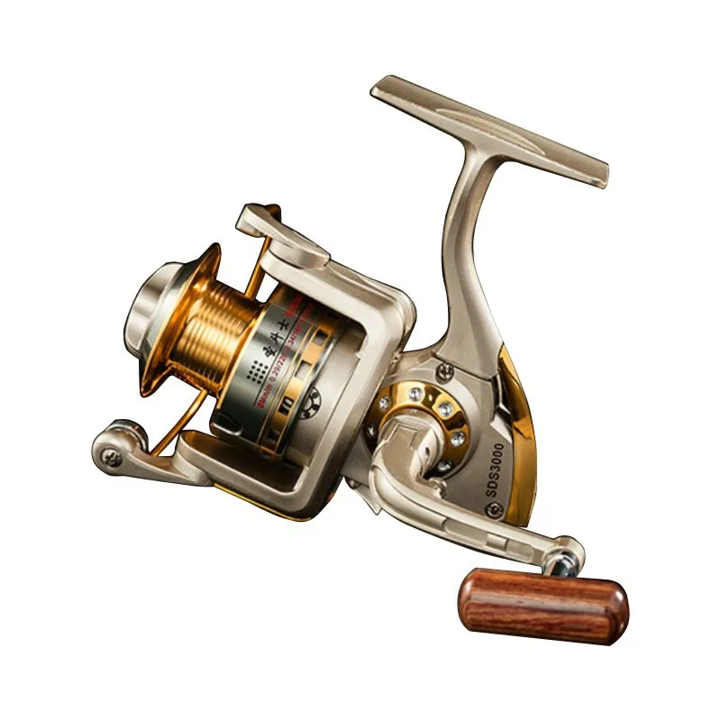 New Fishing Coil Wooden Handshake 12+ 1BB Spinning Reel Professional Metal Left/Right Hand Wheels | Спорт и развлечения