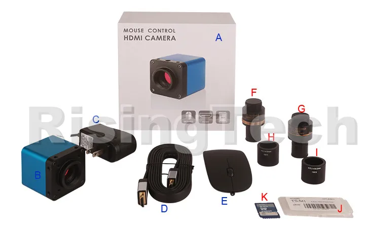 720P HDMI совместимых выходной микроскоп зарядные устройства для камеры SONY imx222 Exmor CMOS