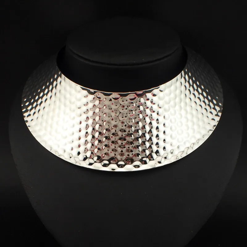 MANILAI панк дизайн сплав Открытый Torques Чокер ожерелья Модные женские шеи Fit