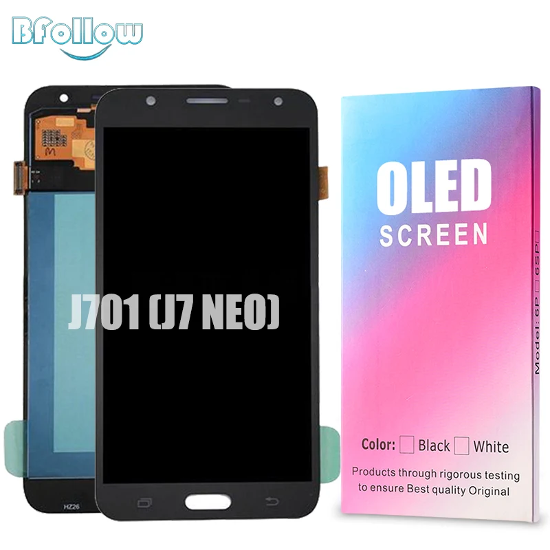 Оригинальный oled дисплей BFOLLOW для Samsung Galaxy J701 (J7 NEO) AAA дигитайзер сборка копия ЖК