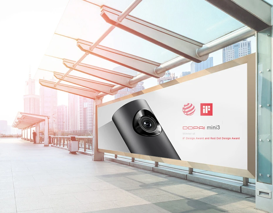 Глобальная версия Xiaomi DDPai MiniONE DaSh camera sony IMX307 HD DVR рекордер ночного видения Android g-сенсор ночная версия