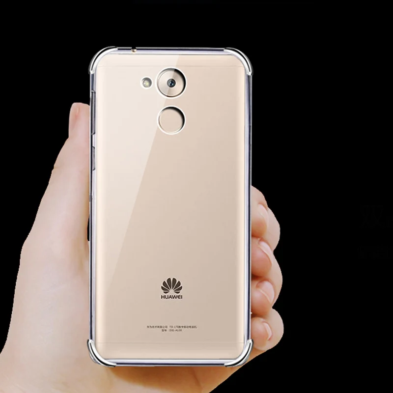 Противоударный мягкий прозрачный чехол из ТПУ и силикона для Huawei Enjoy 6s/Honor 6C/Nova