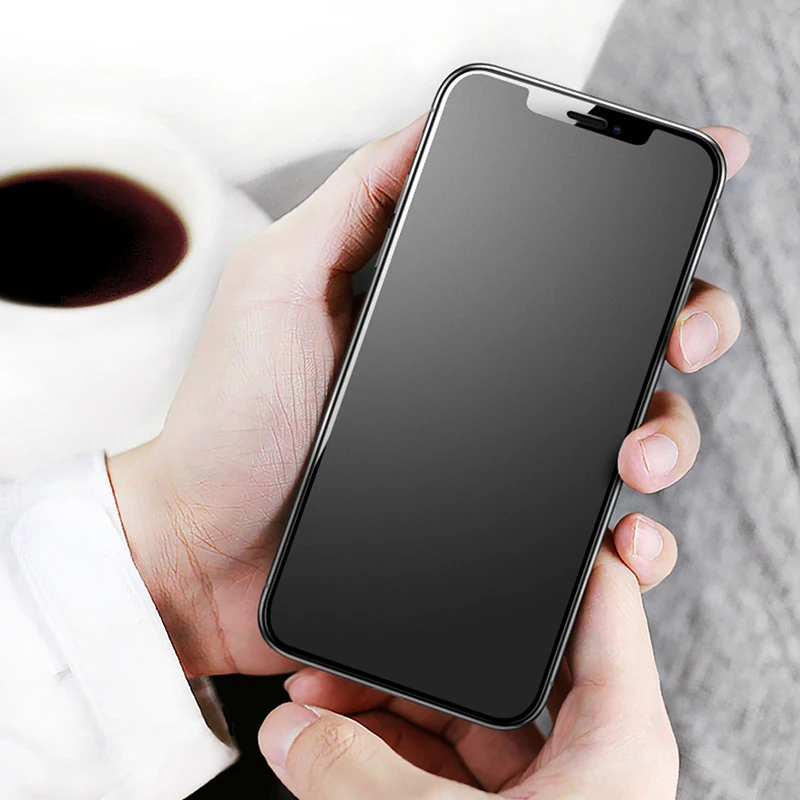 CHYI стекло без отпечатков пальцев для iphone 12 Pro Max полное покрытие защита экрана