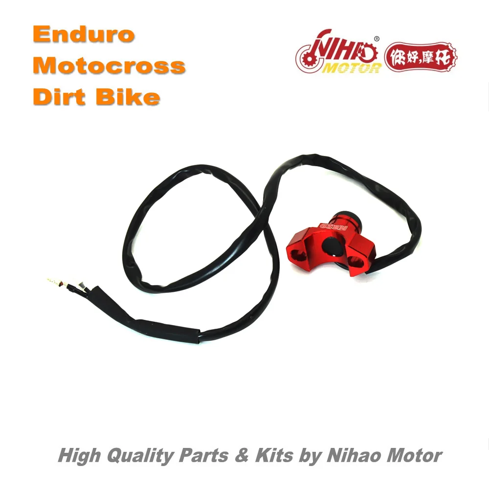 OT-95 Motocross Parts Universal Start Switch ignition Button wiring Motorcycle Motorbike Enduro Kit Dirt bike spare cross | Автомобили и