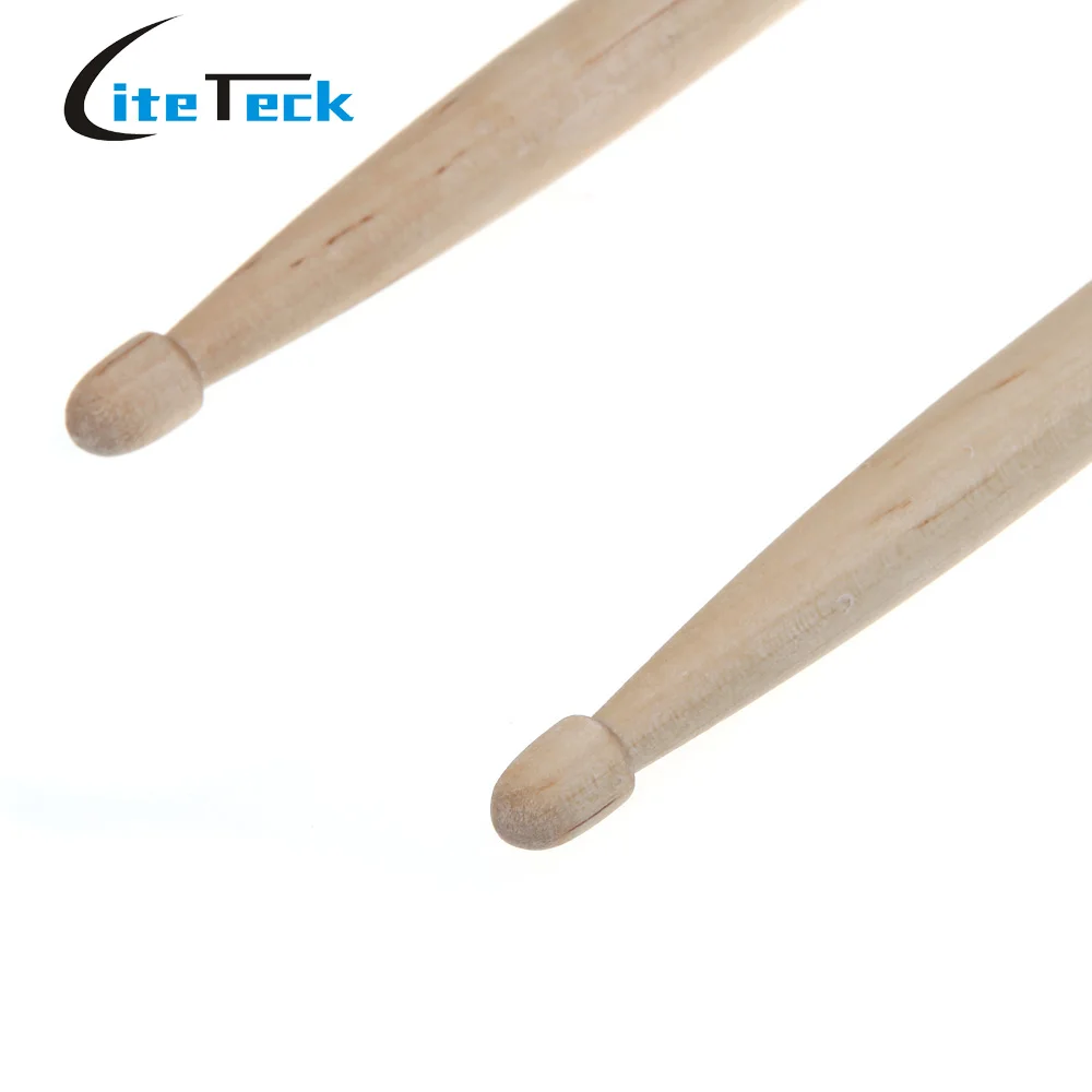 Горячая распродажа! Пара 5A клена барабанные палочки из дерева палочка для