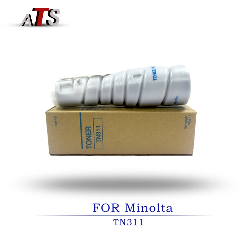 2 шт. 360 г TN311 черный тонер картридж порошок для Konica Minolta Bizhub BH 350 362 совместимый