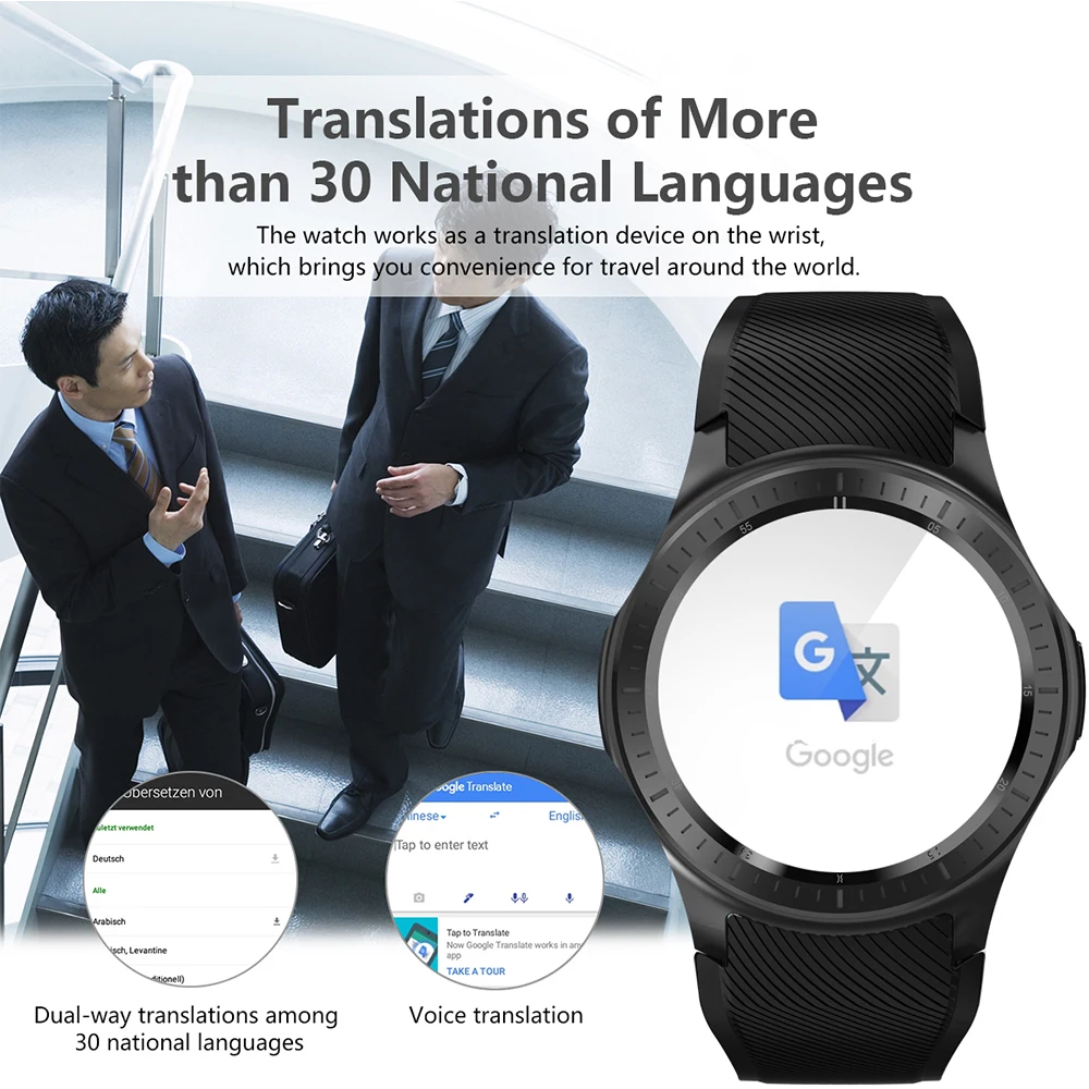 Makibes AT06 4G gps Смарт часы кровяное давление Фитнес телефон слежения Android 7 1 600 мАч
