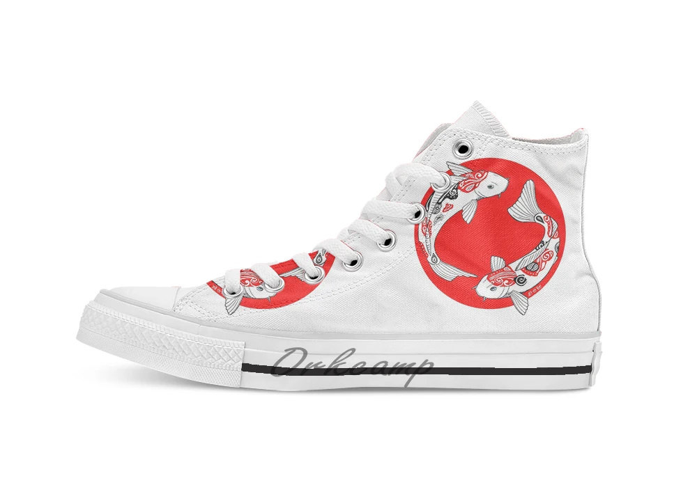 Японский новый дизайн Повседневная парусиновая обувь на заказ Прямая