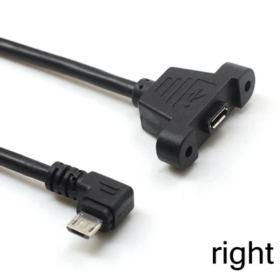 Вверх вниз правый левый Угловой Micro-USB 5-контактный Micro USB 2 0 Удлинительный кабель