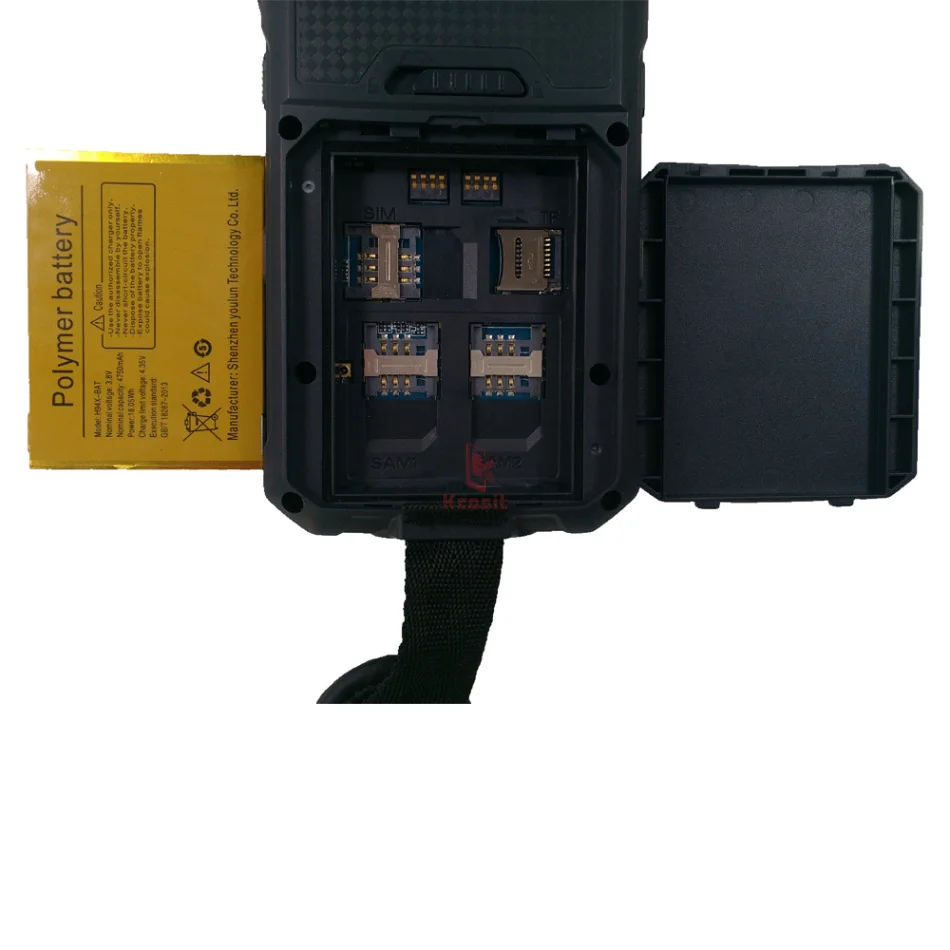 Kcosit KB50 2D сканер штрих кодов Android PDA ручной отпечатков пальцев UHF HF LF RFID 2 Гб ОЗУ