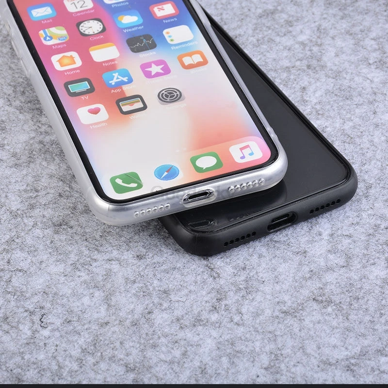 Тонкий силиконовый чехол-бампер для iPhone 6, 6 S, 7, 8 Plus, Защитная мягкая рамка для iPhone X, XR, Xs, Max, противоударный бампер, Fundas Capa