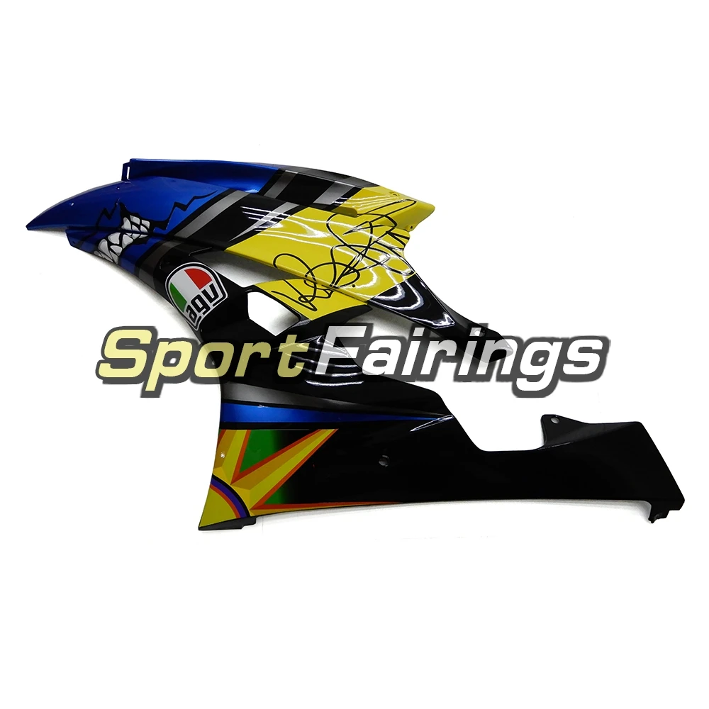 ABS пластиковые впрыски Sportbike Обтекатели для YAMAHA YZF600 R6 2006 2007 06 07 синий желтый полный обтекатель мотоцикла корпус