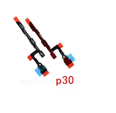 10pcs For Huawei P30 Pro Power On Off Volume Switch Side Button Key Flex Cable Replacement Parts | Мобильные телефоны и