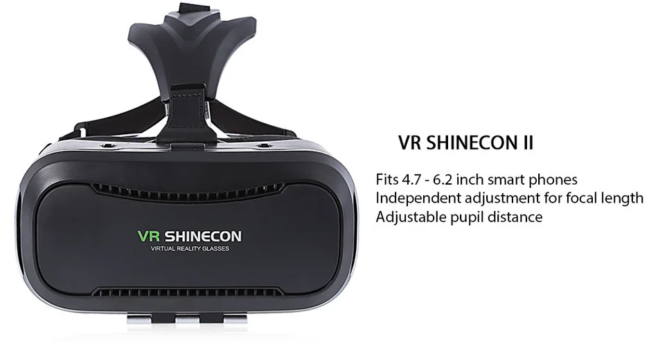VR SHINECON SC-G02 для 3,5-6 дюймов телефон VR очки виртуальной реальности Гарнитура картонные очки шлем 3D VR шлем коробка модернизированная
