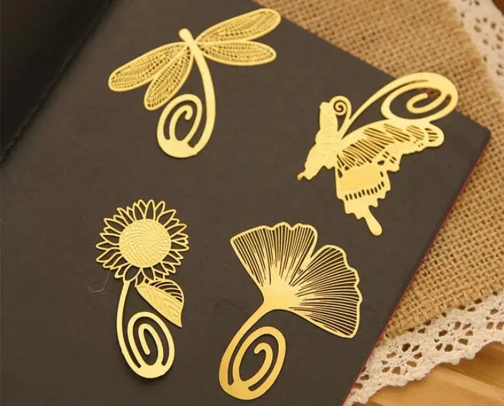 1 шт. hollowmetal Bookmarkers симпатичные канцелярские принадлежности Kawaii Подарки для учителей в Корейском стиле с героями мультфильмов книжные закладки-маркеры для книг учителя подарок